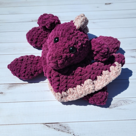 Handmade Sea Dragon, crochet - Picture 5 of 10